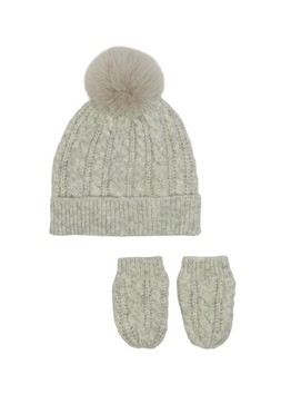 Matalan Baby Cable Grey Set £7.50