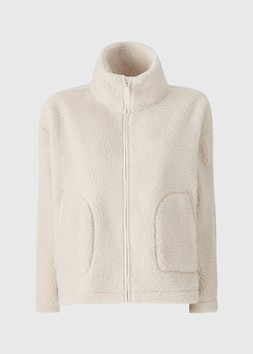 Matalan Cream Borg Zipped Jacket £28