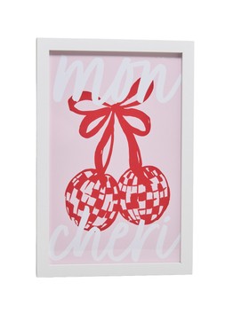 Matalan Disco Cherry Wall Art £7