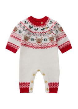 Matalan Fairisle Knit Romper £12