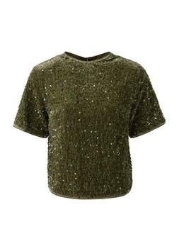 Matalan Green Sequin Tee £20