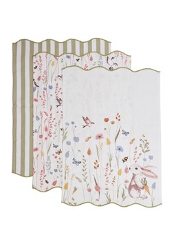 Matalan Hello Spring Tea Towels £6.50