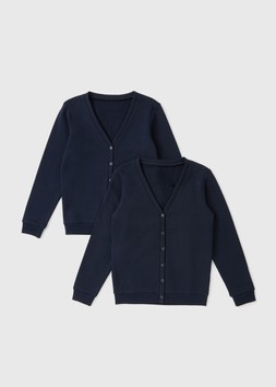 Matalan NEW 2 Pack Sweatshirt Cardigan from £6