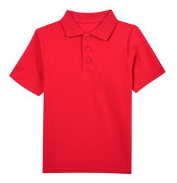 Matalan Kids 2 Pack Red School Polo Shirts &pound;4 - &pound;6