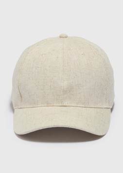 Stone Linen Cap £7