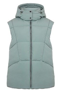 Khaki Gilet Coat