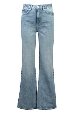 Wide Leg Mid Wash Jean