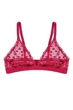 loveheart bra