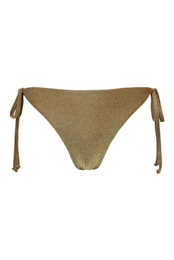 Gold Shimmer Bikini Bottom
