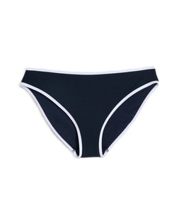 Navy Tipped Bikini Pant