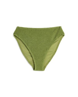 Green Chunky Crinkle Bikini Pant