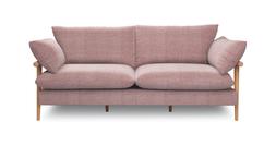 DFS French Connection Hoxton exclusively for DFS Three Seater Sofa in Rose