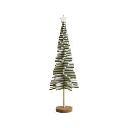 30974736 Green and White Felt Tree £5