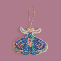 30974745 Sophie Robinson Beaded Moth Hanging Decoration £4