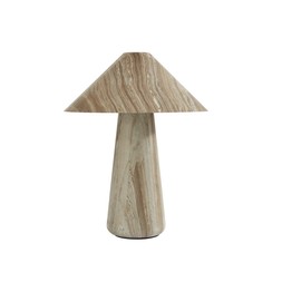 Petros Marble Effect Table Lamp Natural £49