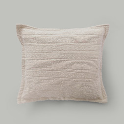 Textured Boucle Stripe Cotton Square Cushion £20