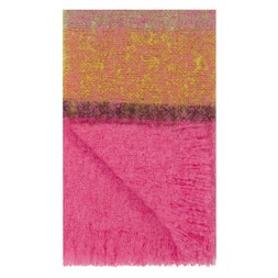 MIKOME FUCHSIA THROW BLDG0306