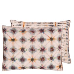 SHIBORI SLATE COTTON CUSHION CCDG1391