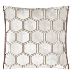 MANIPUR OYSTER VELVET CUSHION CCDG0813