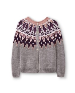 Fair Isle Embellished Button Jumper £52