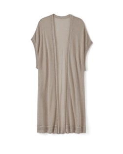 Oversized Sheer Knit Longline Cardi £48 (AL11822)
