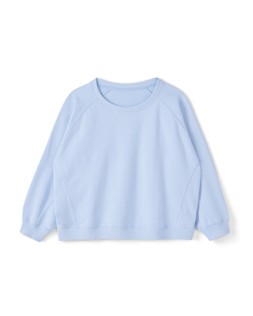 RAGLAN SLEEVE SWEATSHIRT. BLUE £28
