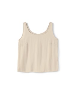 Satin Front Vest Light Pebble £35- Available from 7th May