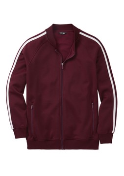 Zip through Track Top Bourdeaux £36