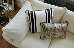 The Westwood 2 Seater in Soft Boucle Ecru Mix, £1799