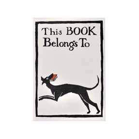 Twelve Bookplates Dog