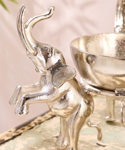 Ecstatic Elephants Display Bowl £155