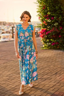Millie Floral Maxi Dress £80