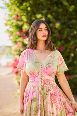 Prettiest Patchwork Print Dress £65