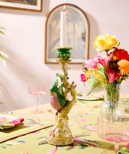 Opulent Bird Candle Holder