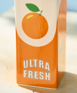 Citrus Carton Vase £25