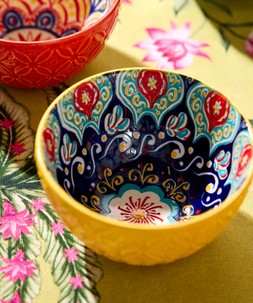Magnificent Mandala Snack Bowls Set Of 3 £18