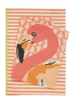 Flamingo Tea Towel
