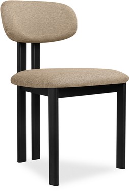Arbor Dining Chair, Latte Sustainable Fabric