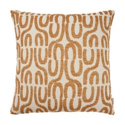 Homesense - Orange Pattern Pillow £12.99