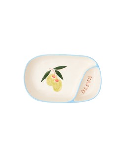 Olive Ceramic Tapas Dish