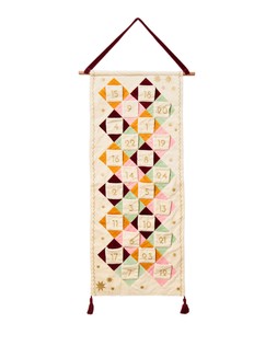 Velvet Patchwork Fabric Advent Calendar