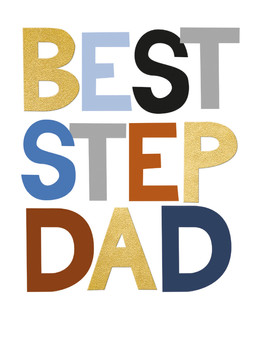 Best Step Dad Father's Day Card