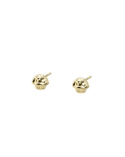 Marie Cupcake Gold Plated Stud Earrings £26 €34