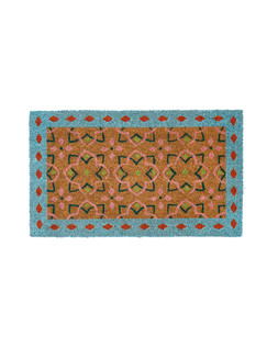 Blue Tile Rectangular Doormat £19.50 1