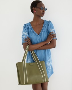 Emma Khaki Tote Bag £65 €85