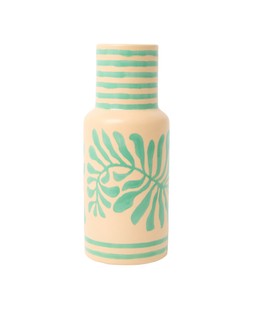 Lucia Green Floral Ceramic Vase £29.50