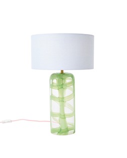Punto Abstract Green Table Lamp & Shade