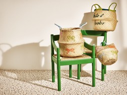 Bits & Bobs Embroidered Storage Basket £19.5