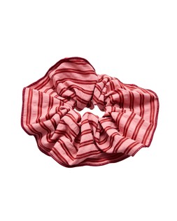 Haden Pink & Red Stripe Large Scrunchie £16.5
