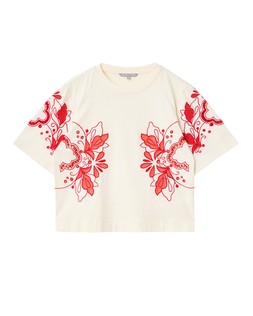 Oliver Bonas Placed Embroidered Tee £45
